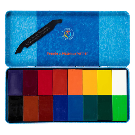 Arte tienda Kasper STOCKMAR caja de 1 6 diferentes colores/bloques 