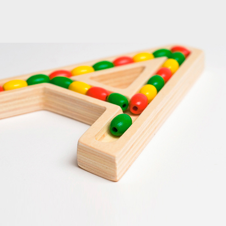 Material Didactico tienda Kasper Erfahrungsbuchstaben/ Abecedario sensorial