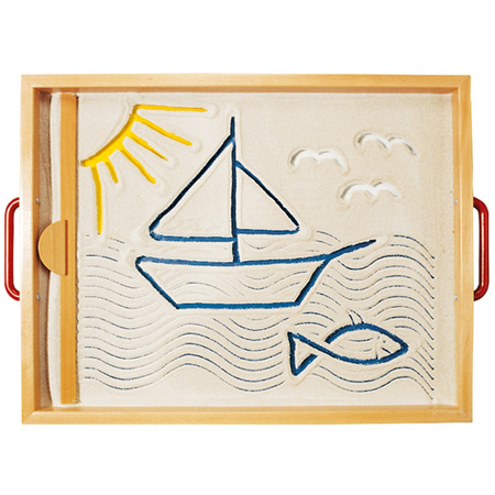 Material Didactico tienda Kasper tina para y set de juegos con arena