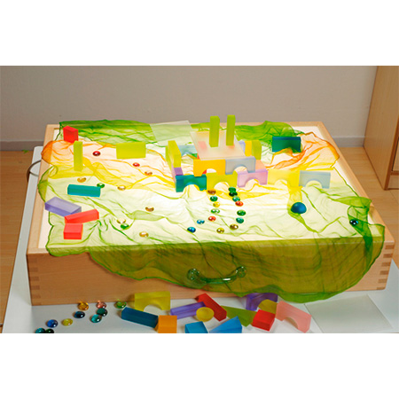 Mesa de led 60x90 cm